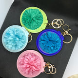 Flower Mirror Keychain