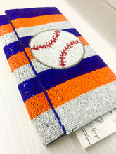 Load image into Gallery viewer, Beaded Baseball Clutch